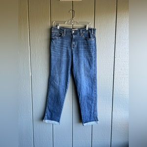Levi’s Signature Levi Strauss Blue Cuffed Capri Jeans